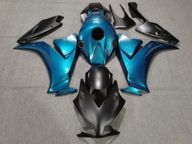 Negro Mate & Azul Especial 12-16 Honda CBR1000RR Carenado