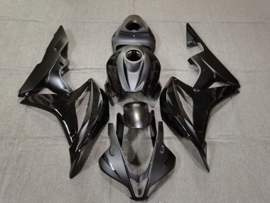 Negro Mate & Brillante 07-08 Honda CBR600RR Carenado