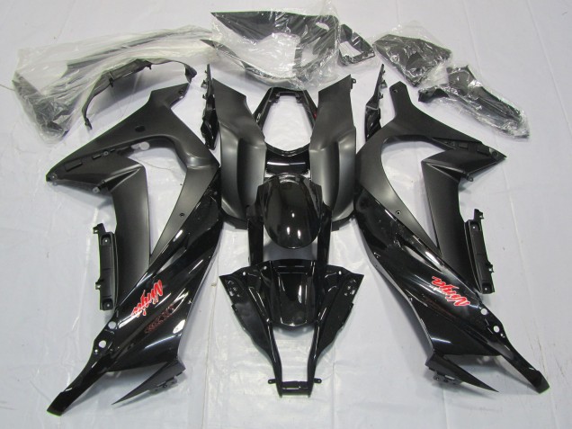 Negro Mate Brillo 11-15 Kawasaki ZX10R Carenado