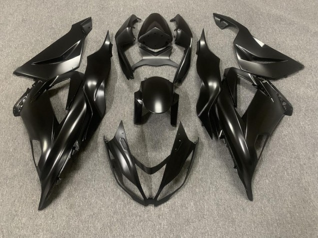 Negro Mate & Capa Protectora 13-18 Kawasaki ZX6R Carenado Negro Mate & Capa Protectora 13-18 Kawasaki ZX6R Carenado