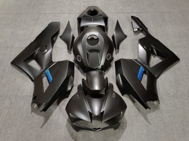 Negro Mate Con Azul 13-23 Honda CBR600RR Carenado