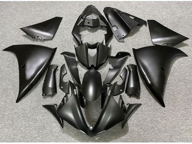 Negro Mate & Dorado 09-11 Yamaha R1 Carenado
