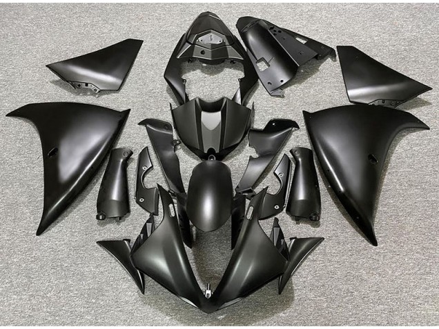 Negro Mate & Dorado 09-11 Yamaha R1 Carenado Negro Mate & Dorado 09-11 Yamaha R1 Carenado