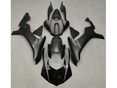 Negro Mate & Gris 15-19 Yamaha R1 Carenado