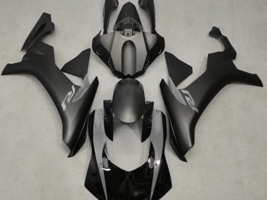 Negro Mate & Gris 15-19 Yamaha R1 Carenado