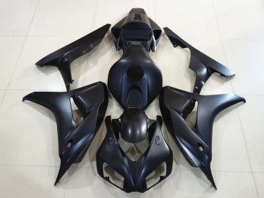 Negro Mate Liso 06-07 Honda CBR1000RR Carenado