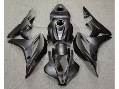 Negro Mate Liso 07-08 Honda CBR600RR Carenado