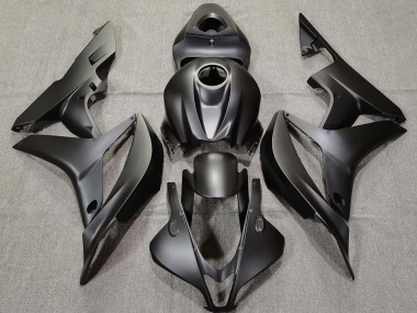 Negro Mate Liso 07-08 Honda CBR600RR Carenado