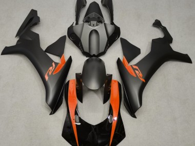 Negro Mate & Naranja 15-19 Yamaha R1 Carenado