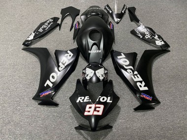 Negro Mate Repsol 12-16 Honda CBR1000RR Carenado