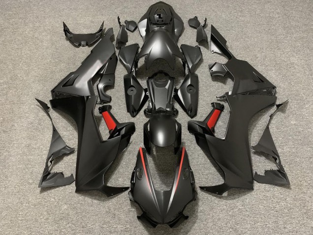 Negro Mate & Rojo 17-23 Honda CBR1000RR Carenado Negro Mate & Rojo 17-23 Honda CBR1000RR Carenado