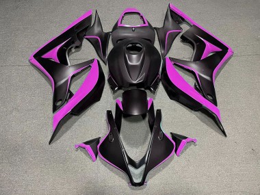 Negro Mate & Rosa 07-08 Honda CBR600RR Carenado
