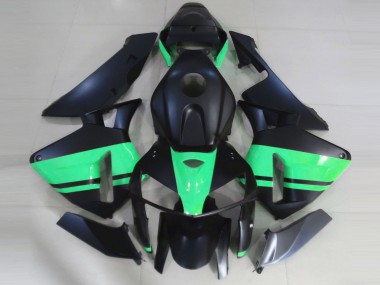 Negro Mate & Verde Especial 05-06 Honda CBR600RR Carenado
