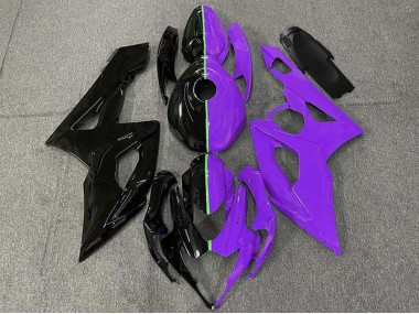 Negro & Morado 05-06 Suzuki GSXR 1000 Carenado