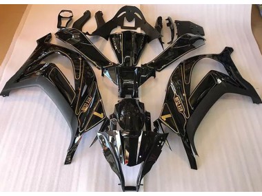 Negro & Oro 16-19 Kawasaki ZX10R Carenado
