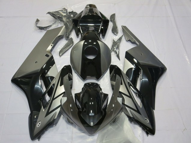 Negro & Plata 04-05 Honda CBR1000RR Carenado Negro & Plata 04-05 Honda CBR1000RR Carenado