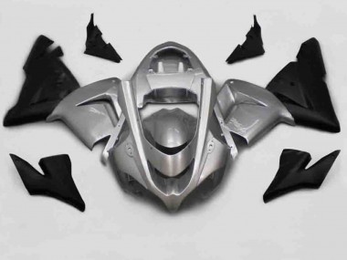 Negro Plata 04-05 Kawasaki ZX10R Carenado
