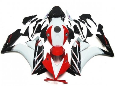 Negro & Rojo / Blanco Brillo 12-16 Honda CBR1000RR Carenado