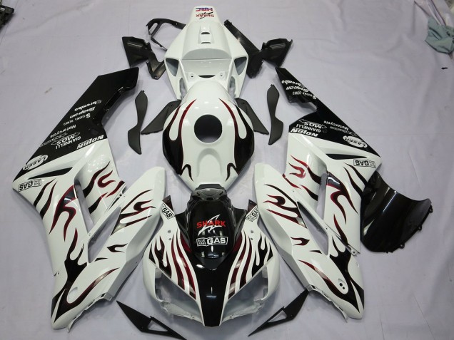 Negro & Rojo Llama 04-05 Honda CBR1000RR Carenado Negro & Rojo Llama 04-05 Honda CBR1000RR Carenado