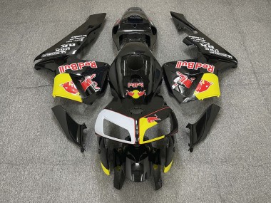 Negro Rojo Toro 05-06 Honda CBR600RR Carenado