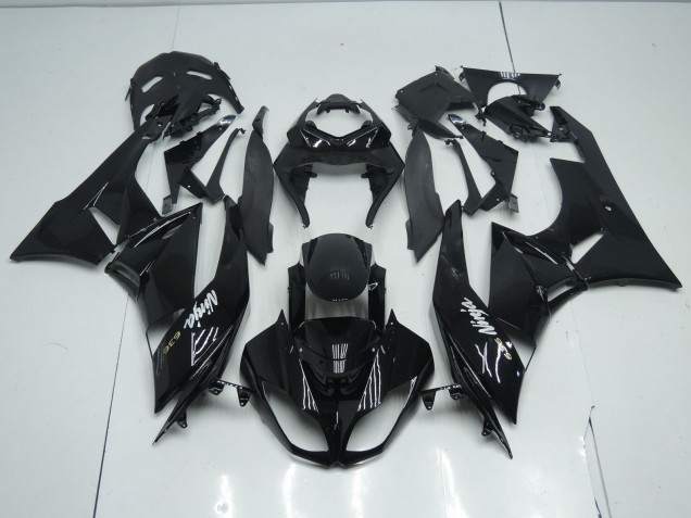 Negro Total Brillante 09-12 Kawasaki ZX6R Carenado Negro Total Brillante 09-12 Kawasaki ZX6R Carenado