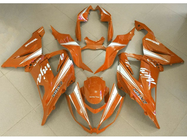 Ninja Naranja 13-18 Kawasaki ZX6R Carenado Ninja Naranja 13-18 Kawasaki ZX6R Carenado