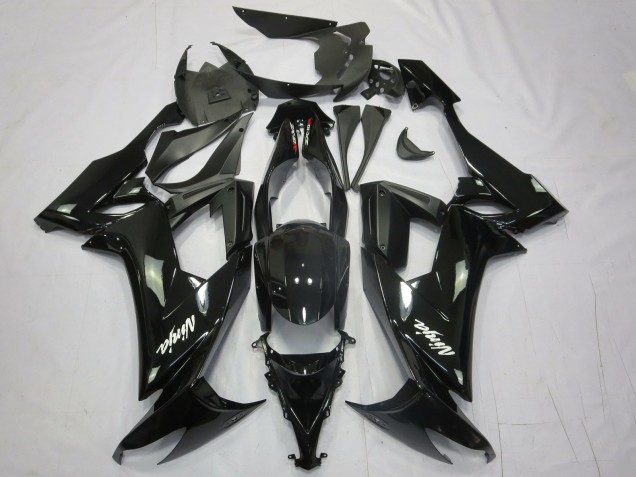 Ninja Negro 08-10 Kawasaki ZX10R Carenado