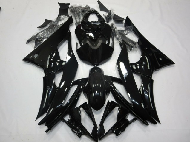 No2 Negro Brillante 08-16 Yamaha R6 Carenado No2 Negro Brillante 08-16 Yamaha R6 Carenado