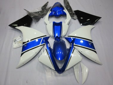 OEM Estilo Azul Blanco 09-11 Yamaha R1 Carenado