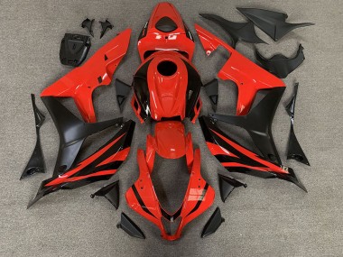 OEM Estilo Rojo 07-08 Honda CBR600RR Carenado