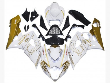 Oro Brillo Corona Personalizado 05-06 Suzuki GSXR 1000 Carenado