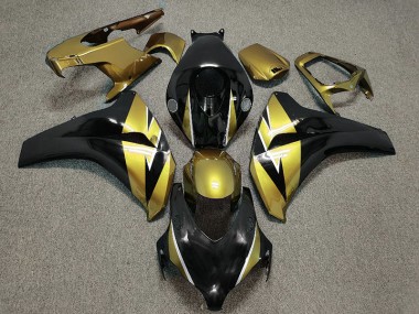 Oro & Negro 08-11 Honda CBR1000RR Carenado