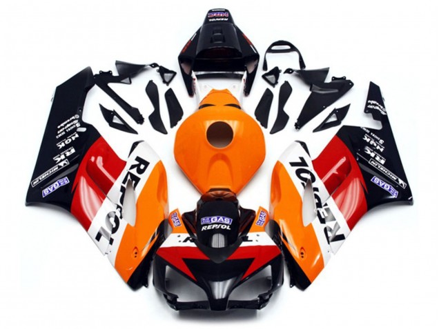 Oscuro Repsol 04-05 Honda CBR1000RR Carenado Oscuro Repsol 04-05 Honda CBR1000RR Carenado