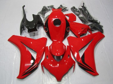 Pequenos Detalles En Rojo Brillante 08-11 Honda CBR1000RR Carenado