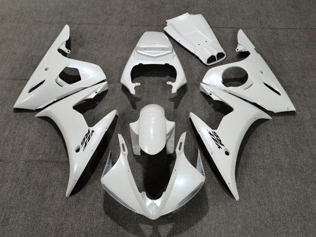 Perla Blanca 05 Yamaha R6 Carenado Perla Blanca 05 Yamaha R6 Carenado