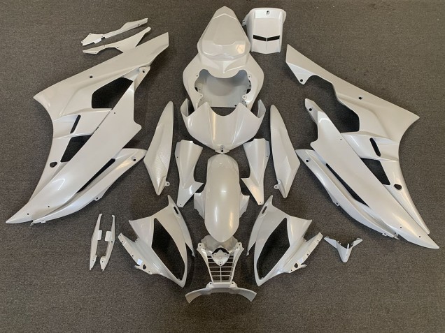 Perla Blanca 06-07 Yamaha R6 Carenado Perla Blanca 06-07 Yamaha R6 Carenado