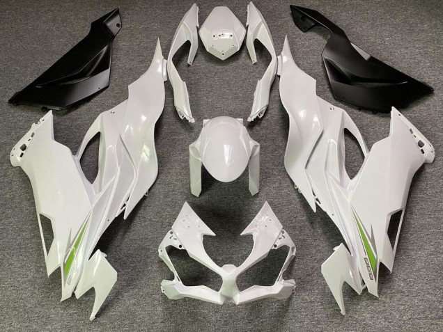 Perla Blanca 19-23 Kawasaki ZX6R Carenado Perla Blanca 19-23 Kawasaki ZX6R Carenado
