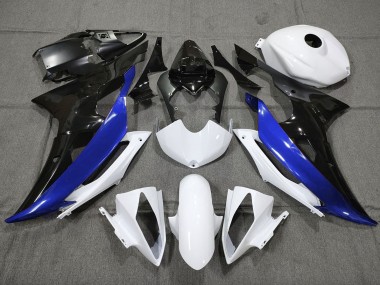 Personalizado Azul Blanco & Negro 08-16 Yamaha R6 Carenado