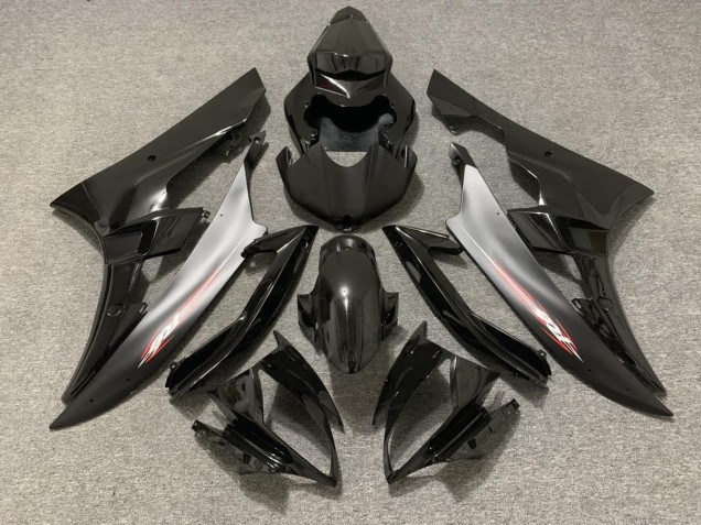Pin Rojo Mate Negro 06-07 Yamaha R6 Carenado Pin Rojo Mate Negro 06-07 Yamaha R6 Carenado