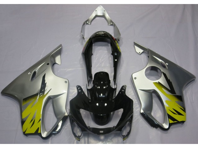 Plata Amarillo & Negro 99-00 Honda CBR600 F4 Carenado Plata Amarillo & Negro 99-00 Honda CBR600 F4 Carenado