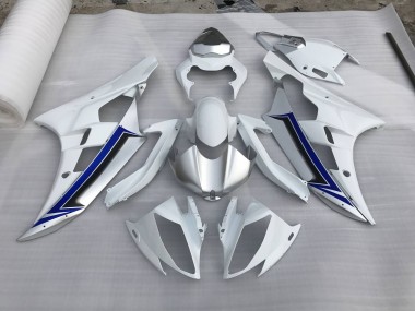 Plata & Azul 06-07 Yamaha R6 Carenado