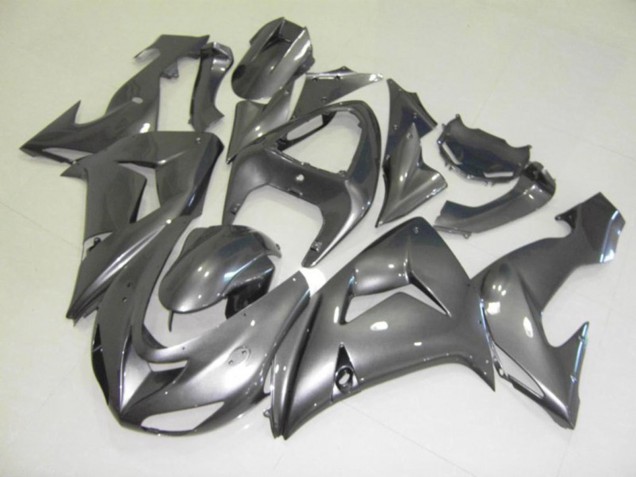 Plata Brillo 06-07 Kawasaki ZX10R Carenado Plata Brillo 06-07 Kawasaki ZX10R Carenado
