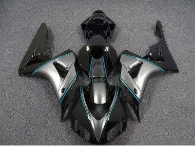 Plata Con Raya Diplomática Azul 06-07 Honda CBR1000RR Carenado