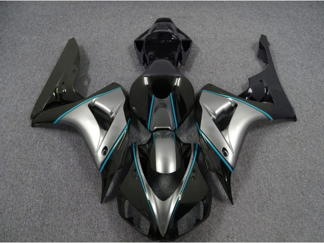Plata Con Raya Diplomática Azul 06-07 Honda CBR1000RR Carenado