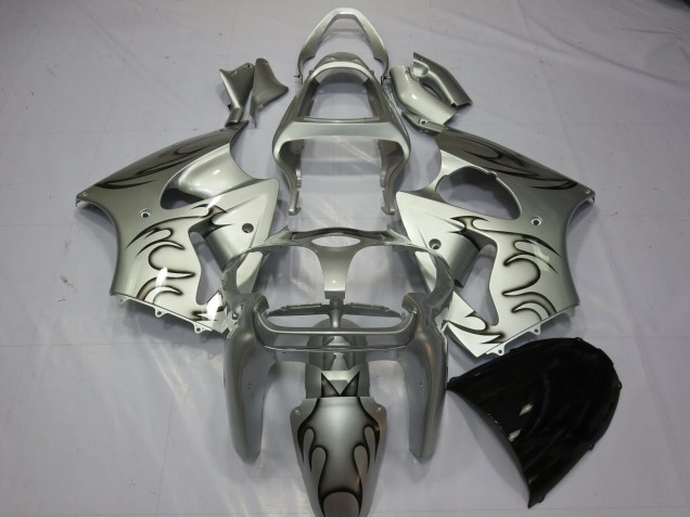 Plata Llama 00-02 Kawasaki ZX6R Carenado Plata Llama 00-02 Kawasaki ZX6R Carenado