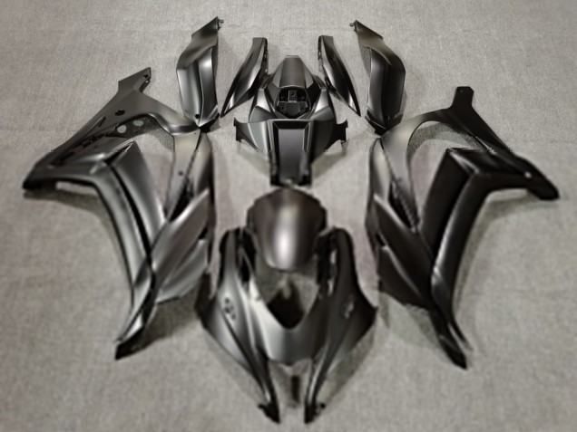 Plata Metálica Mate 16-19 Kawasaki ZX10R Carenado Plata Metálica Mate 16-19 Kawasaki ZX10R Carenado