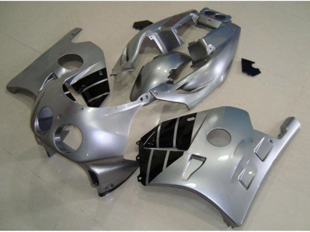 Plata & Negro 90-98 Honda CBR250RR Carenado
