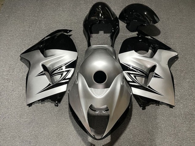 Plata & Negro 97-07 Suzuki GSXR 1300 Carenado Plata & Negro 97-07 Suzuki GSXR 1300 Carenado