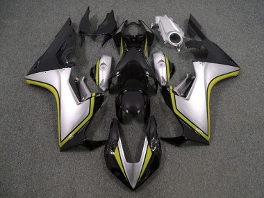 Plata & Negro & Amarillo 17-23 Honda CBR1000RR Carenado