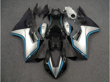 Plata & Negro & Azul Claro 17-23 Honda CBR1000RR Carenado
